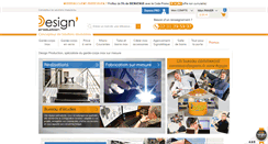 Desktop Screenshot of designproduction.fr
